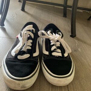 vans black  Sneakers Size 6.5 Youth